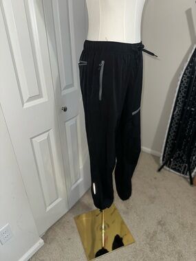 Baleaf Black Women's Track Joggers with Reflective Details